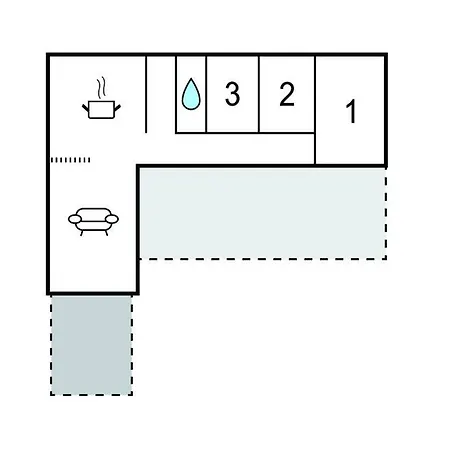 2 Bedroom In Vakantiehuis Roslev